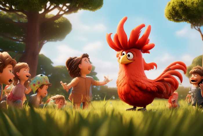 儿童故事大全6-12岁大公鸡、幼儿故事大公鸡