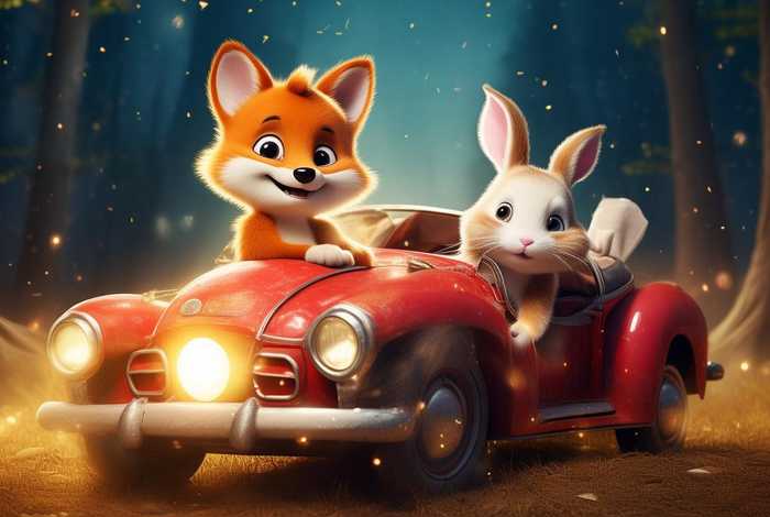 儿童睡前故事狐狸和小汽车,幼儿睡前故事狐狸和兔子 儿童睡前故事狐狸和小汽车,幼儿睡前故事狐狸和兔子