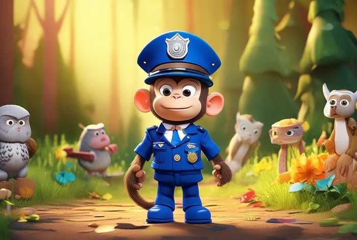 儿童故事猴子警长的故事 少儿故事猴子警长