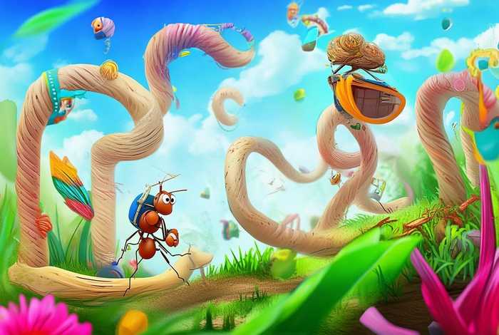 儿童故事蚂蚁走迷宫的故事；蚂蚁走迷宫的视频