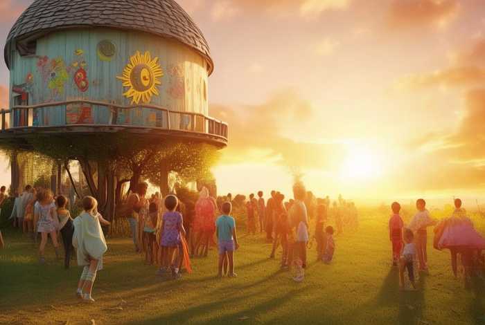 儿童故事等太阳 - 等太阳故事绘本