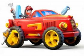 儿童工程车；儿童工程车简笔画