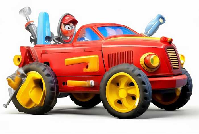 儿童工程车；儿童工程车简笔画