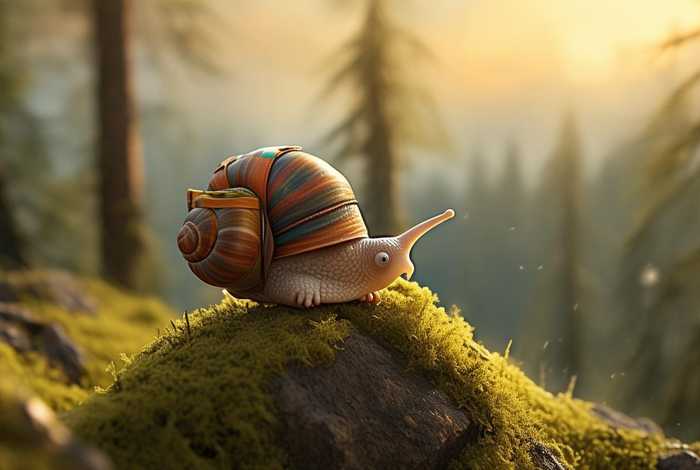 儿童睡前故事蜗牛登山，蜗牛爬山的故事