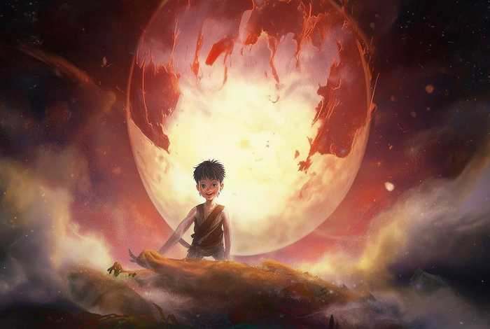 儿童故事盘古开天地的神话故事；阿布故事盘古开天地的神话故事