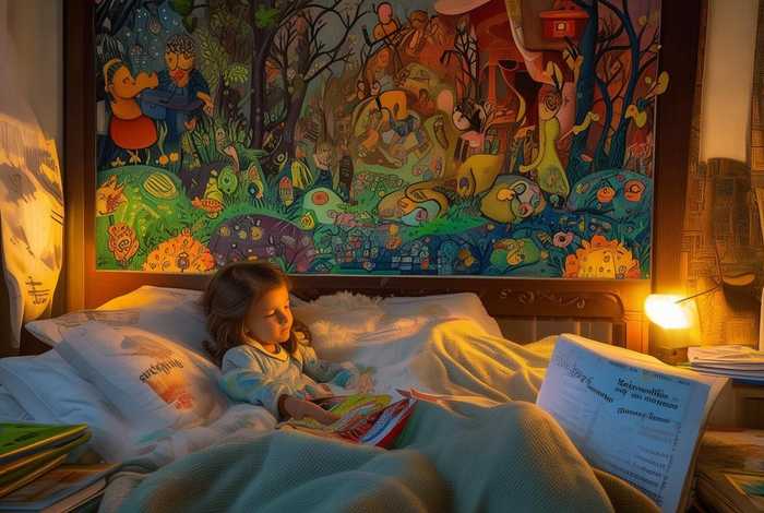 儿童睡前英语故事 - 少儿睡前英语小故事带翻译