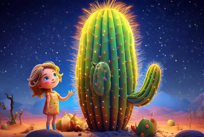 365夜儿童故事仙人掌、仙人掌幼儿故事