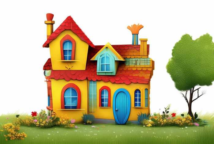 儿童故事房子，房子幼儿故事
