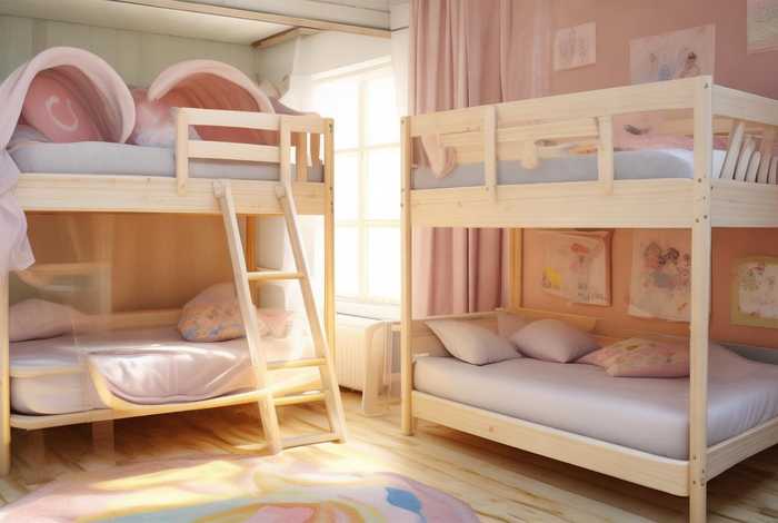 儿童双人床上下铺尺寸（儿童双人床上下铺高度尺寸）