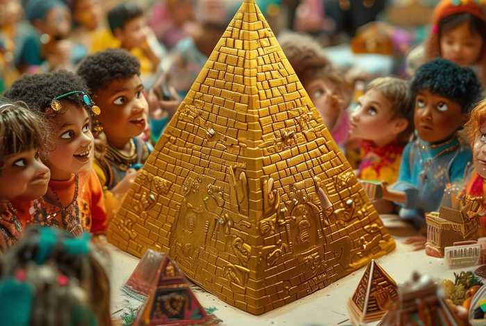 儿童故事金字塔，金字塔幼儿故事