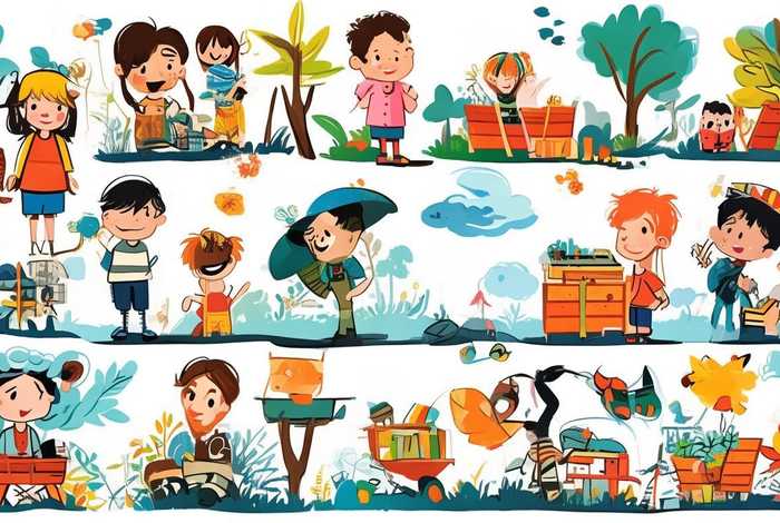 儿童英语绘本简笔画，儿童英语绘本简笔画图片大全