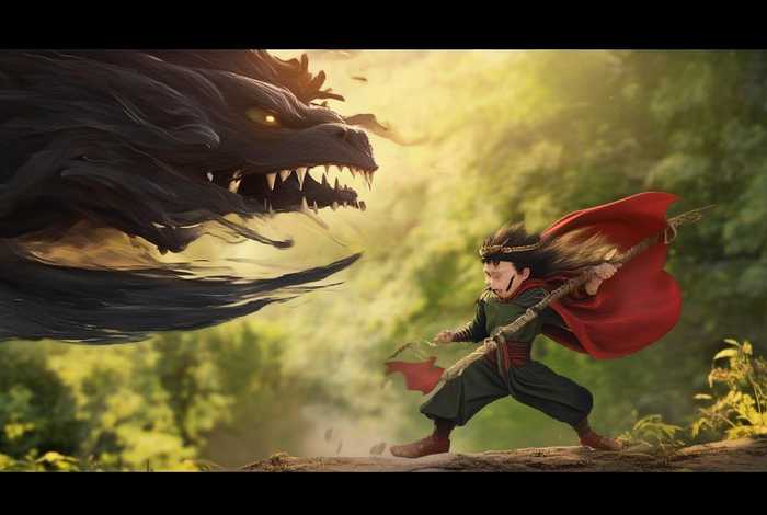 儿童故事孙悟空打黑风怪、孙悟空大战黑风怪的故事