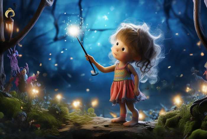 儿童故事黑色的魔术棒（黑色的魔术棒故事告诉幼儿）