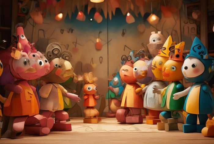 儿童木偶戏小故事、木偶戏 儿童