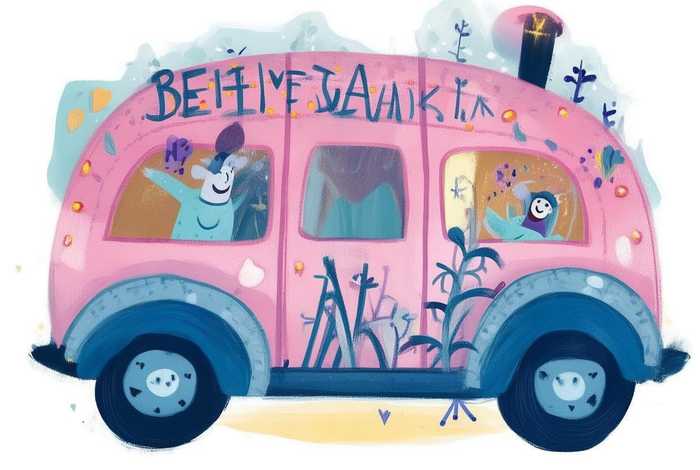 儿童睡前故事出租车的故事，出租车的故事绘本