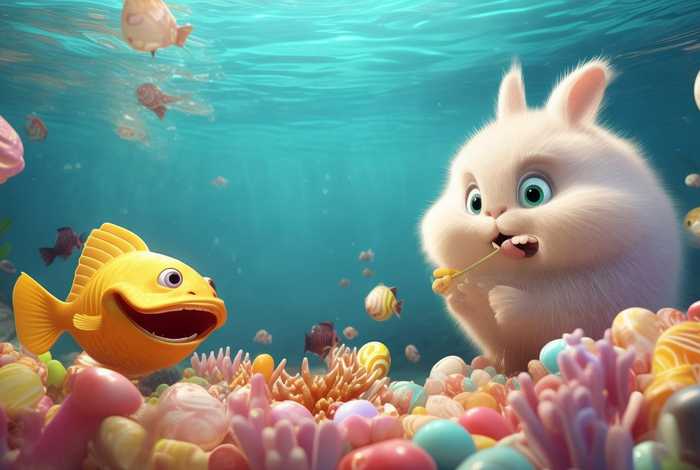 儿童故事爱吃糖的小金鱼、爱吃糖的小兔故事 儿童故事爱吃糖的小金鱼、爱吃糖的小兔故事