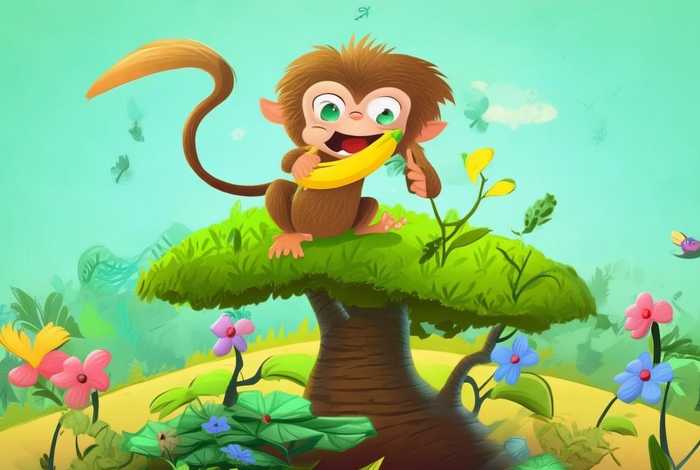 儿童故事说谎的小猴子 - 幼儿故事说谎的小猴子