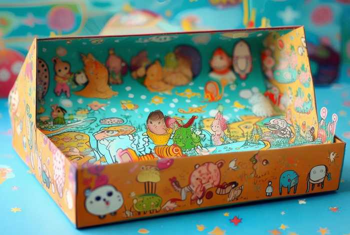 儿童故事包装纸（幼儿园纸盒故事制作）