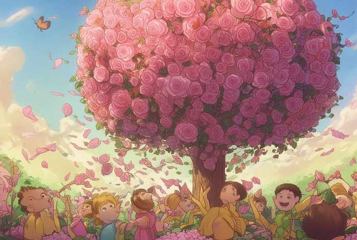 儿童故事玫瑰花树、关于玫瑰花的幼儿小故事