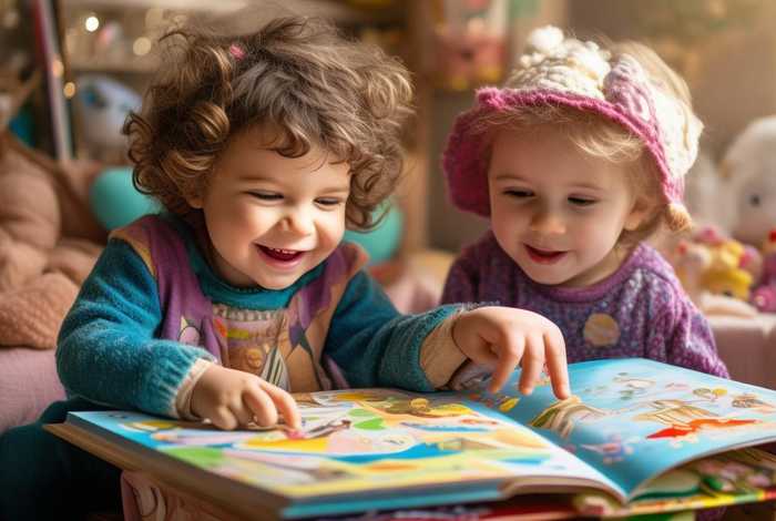 儿童故事表演双人、两人幼儿故事表演