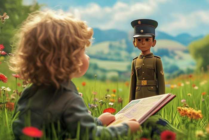 儿童故事军人的故事绘本 - 有关军人的绘本故事