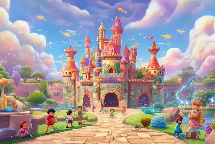 儿童故事城堡软件、城堡幼儿故事