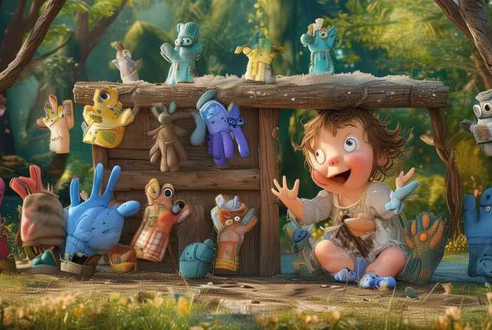 儿童故事卖手套的、手套的幼儿故事