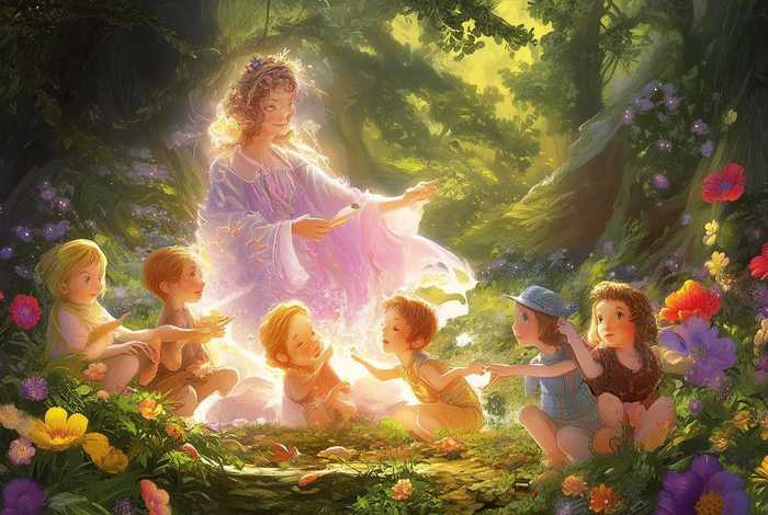 儿童故事百花仙子教宗，百花仙子神话故事