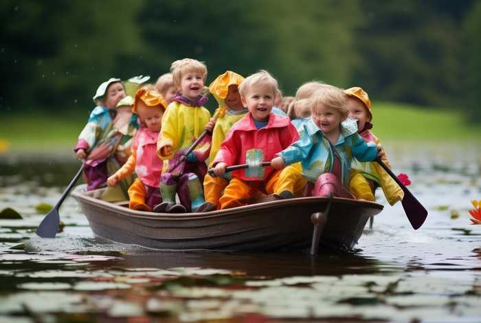 儿童故事划小船的故事（划船的幼儿故事）