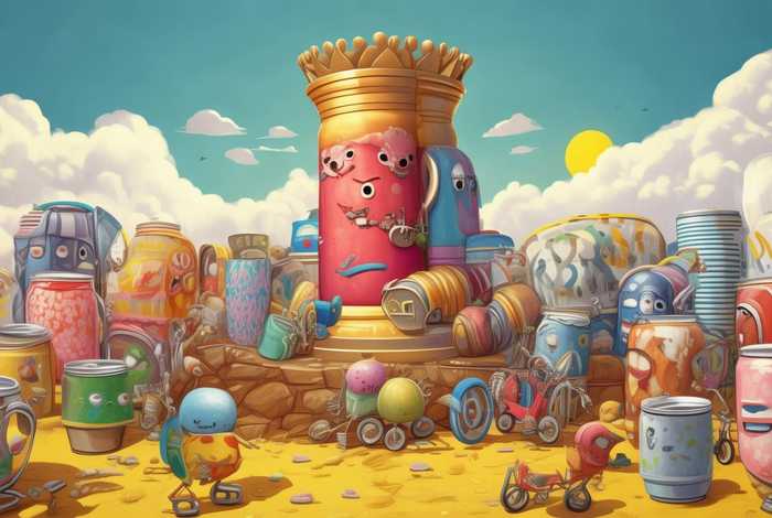 儿童故事易拉罐王国 - 易拉罐的故事看图写话