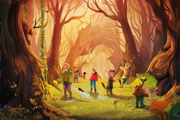 儿童故事森林的故事,关于森林的幼儿故事 儿童故事森林的故事,关于森林的幼儿故事