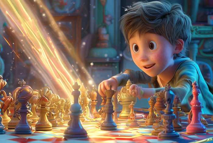 儿童故事象棋王（棋王 象棋的故事）