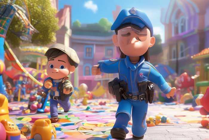 儿童故事警察抓小偷的故事 幼儿故事警察抓小偷的故事