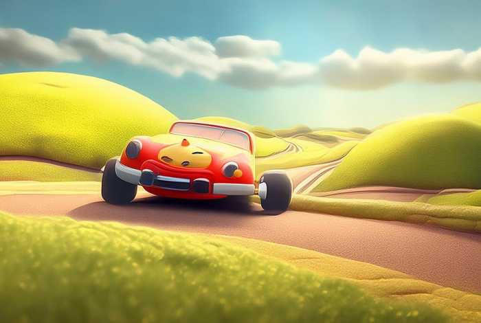 cars儿童故事 - car goes far故事