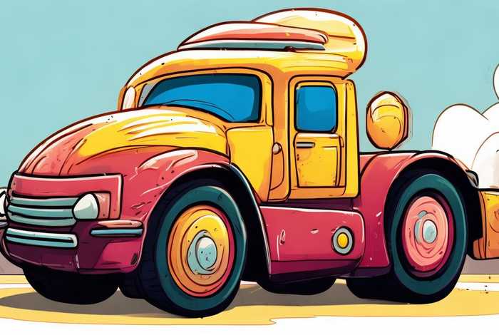 儿童导弹车图片（儿童导弹车图片简笔画）