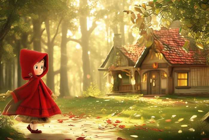 儿童故事小红帽外婆、小红帽的原型《外婆的故事》