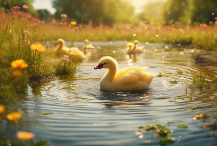 儿童故事小天鹅 - 天鹅幼儿故事 儿童故事小天鹅 - 天鹅幼儿故事