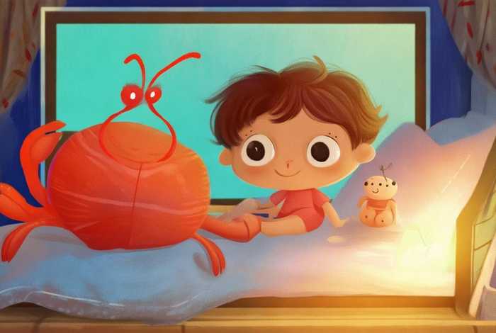 3-6岁幼儿睡前螃蟹视频故事、螃蟹的幼儿故事