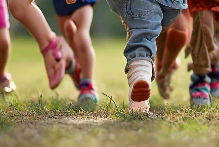 儿童脚步动作种类（儿童脚步动作种类图片）