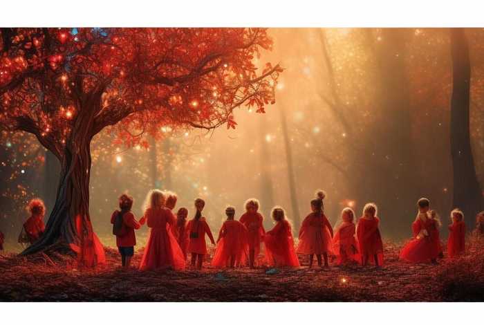 儿童故事超短版 - 儿童故事超短版红色