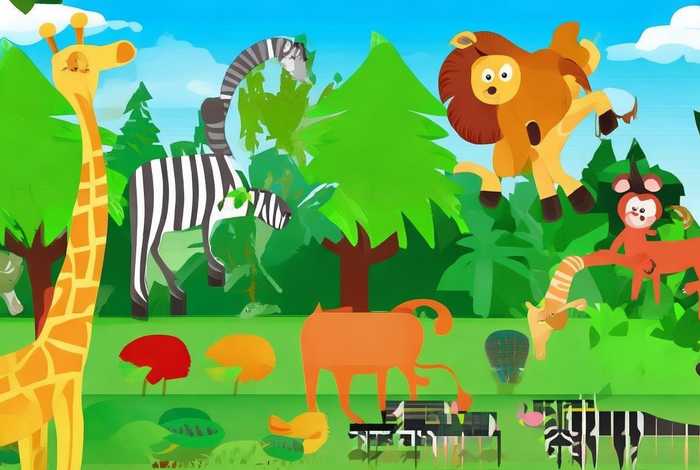 儿童看图识物100种图片（儿童看图认动物图片）