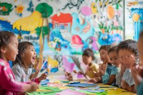 儿童古诗贴画教学设计方案 - 古诗粘贴画教案