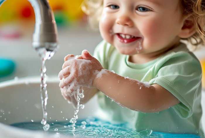 儿童勤洗手故事 勤洗手的幼儿故事 儿童勤洗手故事 勤洗手的幼儿故事