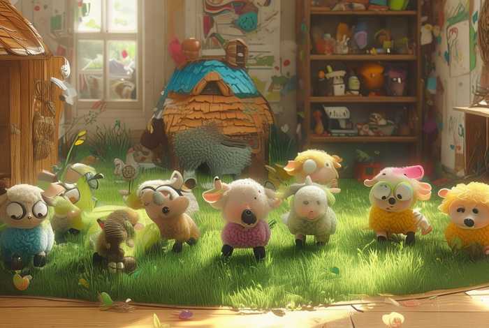 儿童故事大全狼和7只小羊；睡前故事幼儿故事大全狼和七只小羊