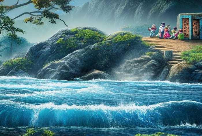 儿童故事钱塘江、钱塘江故事传说