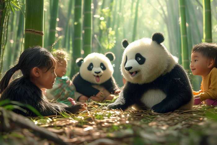 儿童熊猫故事视频、熊猫的故事视频