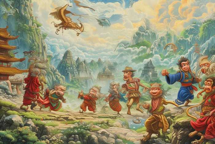 东游记儿童故事 - 东游记的故事全内容