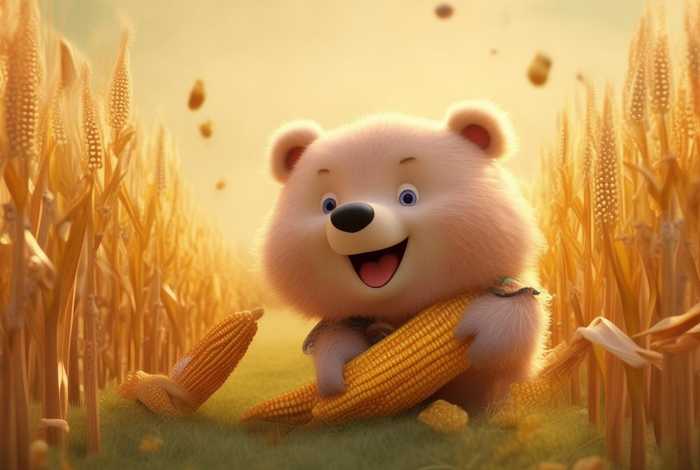 儿童睡前小故事p3小熊掰玉米（幼儿故事小熊掰玉米）