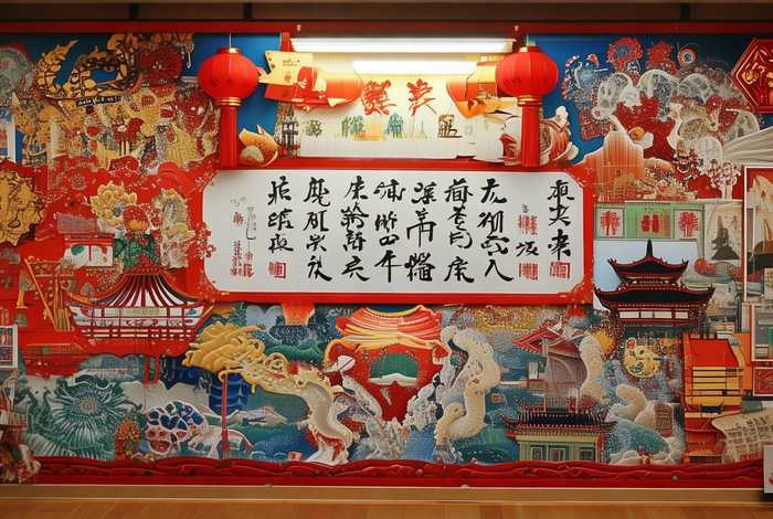 传承中华文化黑板报；传承中华文化黑板报素材