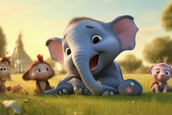 儿童故事小象生病了、小象生病了作文 儿童故事小象生病了、小象生病了作文